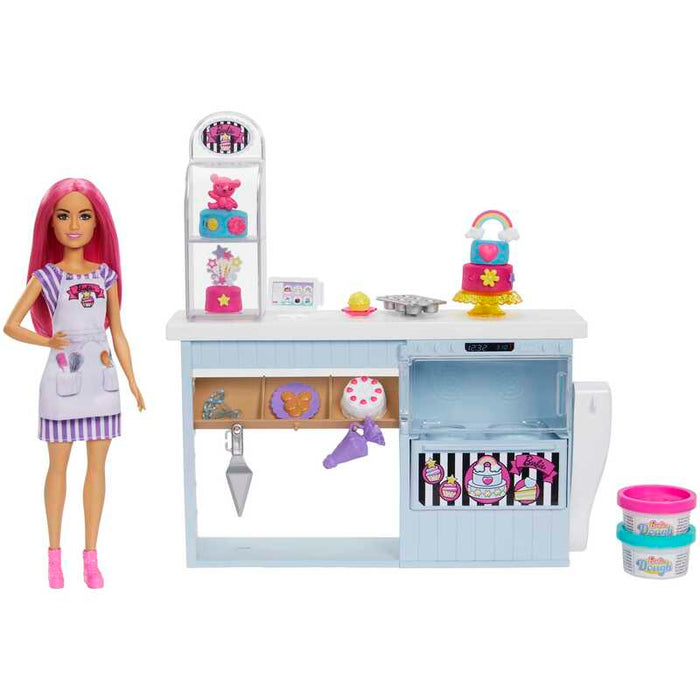 Barbie Profesiones Set de Juego Repostería para Decorar - Farmacias Arrocha