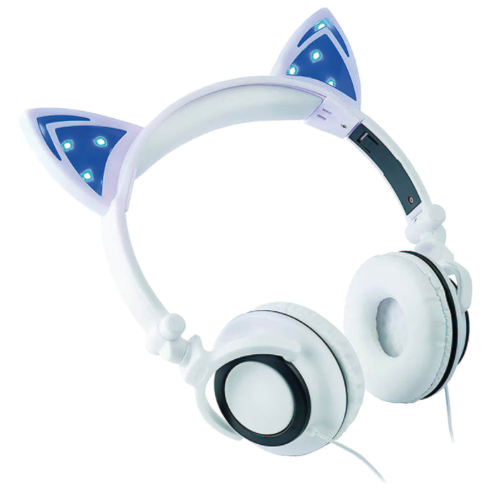 Auriculares Plegables Gatito Con Luces Led - Farmacias Arrocha