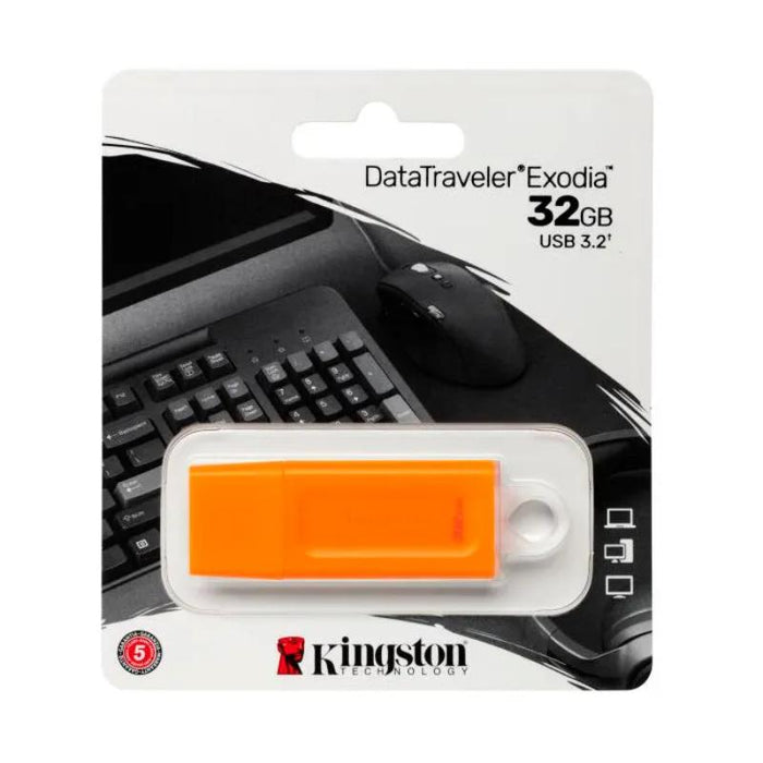 Kingston USBflashdrive 32GB G1 orang