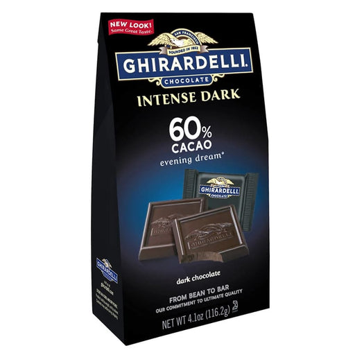 Ghiraldelli 60% Cacao Intense Dark Bag 4.1 Oz. - Farmacias Arrocha