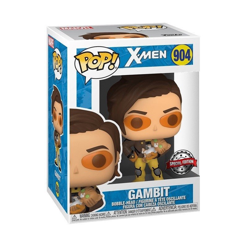 Funko Pop Marvel Xmen Gambit With Cat - Farmacias Arrocha