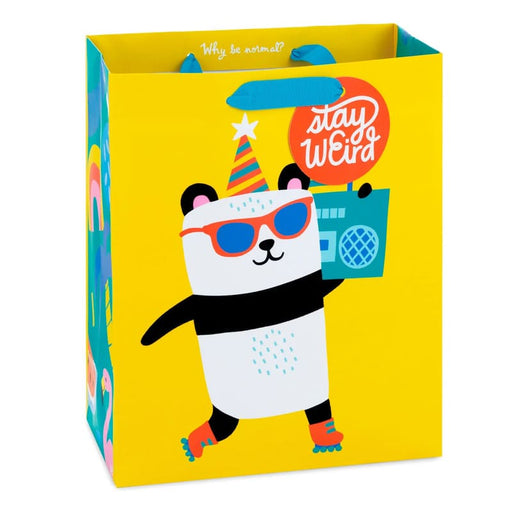 Hallmark Bolsa De Regalo Stay Weird Panda 9,6" - Farmacias Arrocha