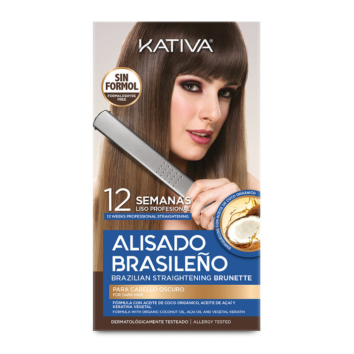 Kativa Kit Alisado Brasileño Brunette - Farmacias Arrocha
