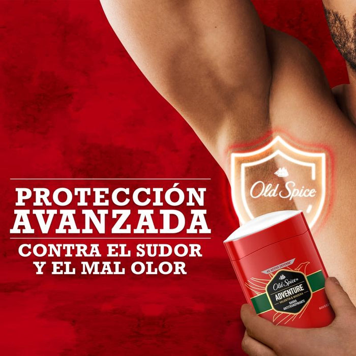 Barra Antitranspirante Old Spice Adventure 50 g