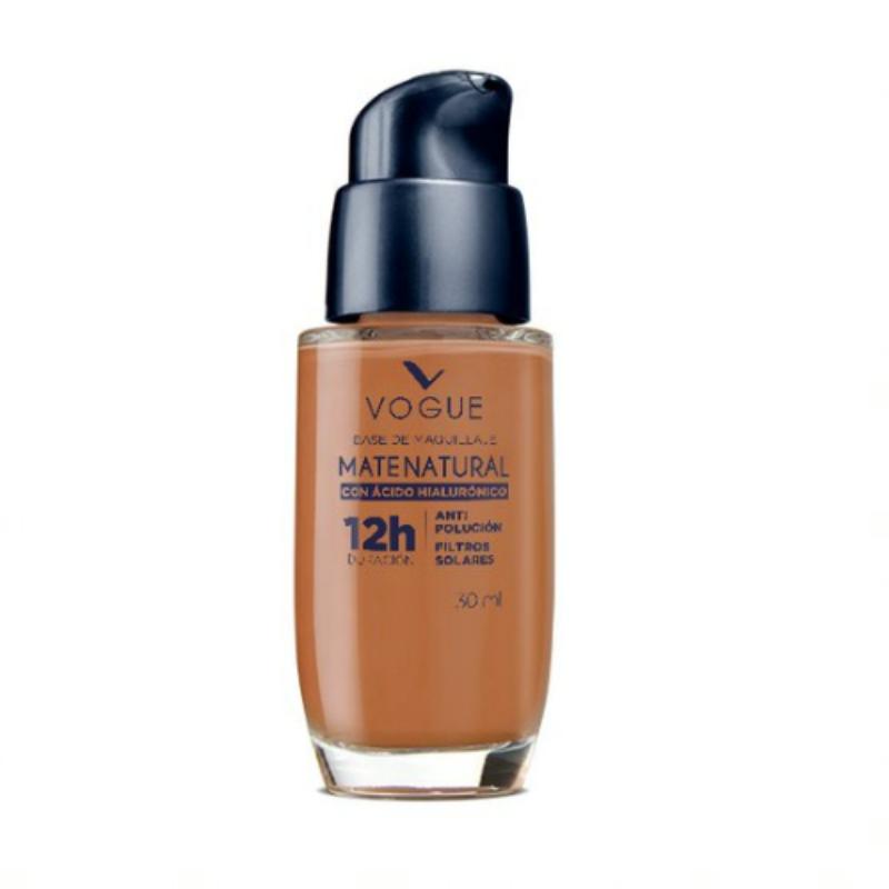 Vogue Base Mate Natural Acido Hialuronico Valvula 30 Ml - Farmacias Arrocha