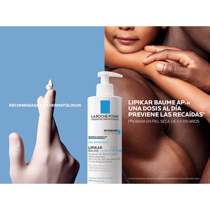 La Roche Posay Lipikar Baume Ap+M Balsamo Para Piel Seca 400Ml - Farmacias Arrocha