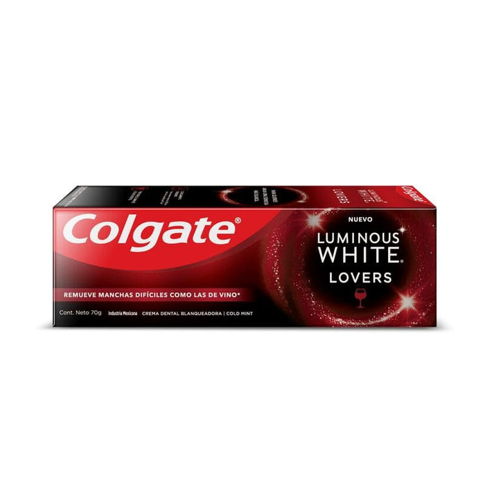 Pasta Dental Colgate Luminous White Wine Lovers 50 ml - Farmacias Arrocha