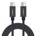 Chargeworx Cable Tipo C Doble Negro 10Ft - Farmacias Arrocha