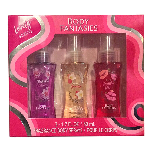 Body Fantasies 3 Pack Lovely Scents - Farmacias Arrocha
