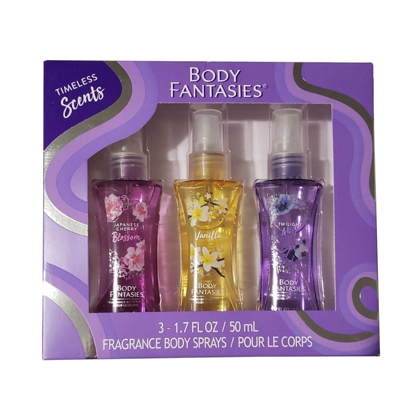 Body Fantasies 3 Pack Tmeless Scents - Farmacias Arrocha