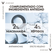 Vichy Capital Soleil Uv Age Protector Solar Anti Edad  Con Color Spf50+ 40Ml - Farmacias Arrocha