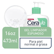Cerave Limpiador Hidratante Espumoso  Para Pieles Sensibles 473Ml - Farmacias Arrocha