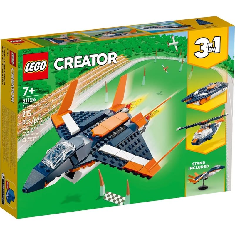 Lego Creator Supersonic Jet 3 in 1 - Farmacias Arrocha