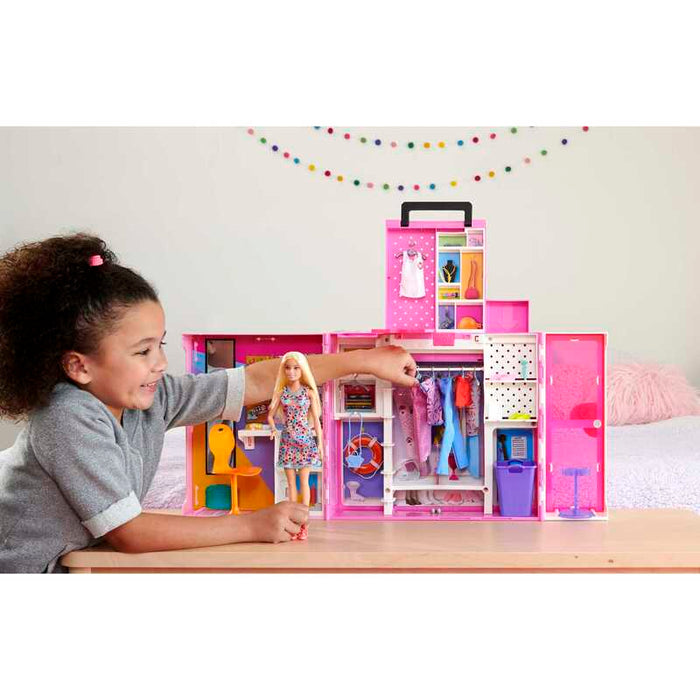 Barbie Set de juego Dream Closet Nuevo con Muñeca 4 Atuendos - Farmacias Arrocha