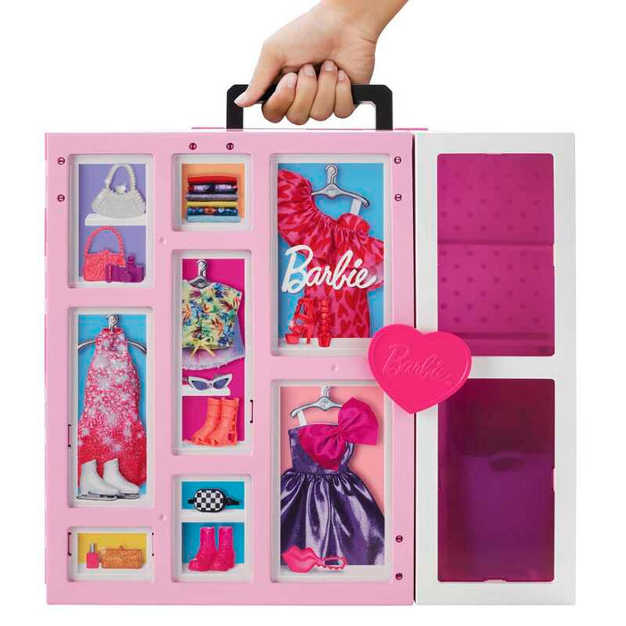 Barbie Set de juego Dream Closet Nuevo con Muñeca 4 Atuendos - Farmacias Arrocha