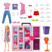 Barbie Set de juego Dream Closet Nuevo con Muñeca 4 Atuendos - Farmacias Arrocha