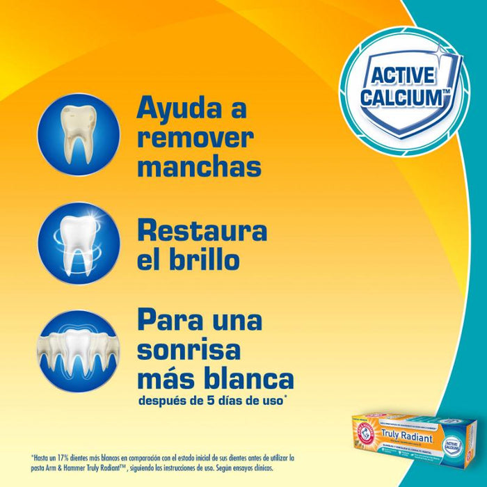 Arm & Hammer Pasta Dental Truly Radiant 121Gr