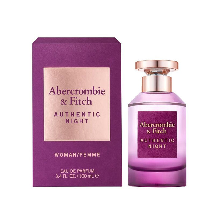 Abercrombie & Fitch Authentic Night Women Edp - Farmacias Arrocha