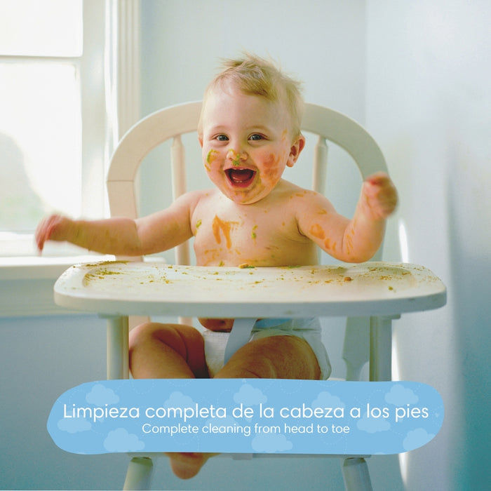 Toallitas Húmedas Pampers Aroma Caricia De Bebé, 48 unidades