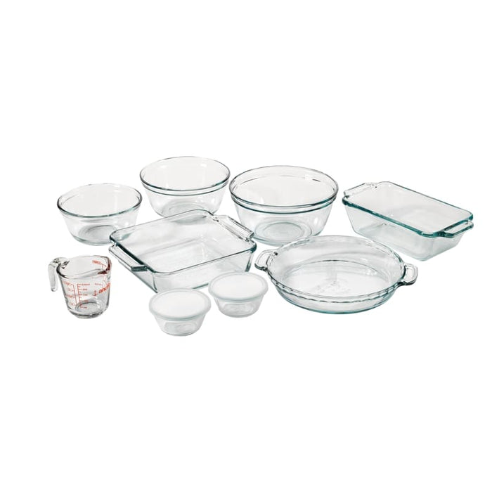 Pyrex Juego para Hornear Variados Tamaños 11Pzas - Farmacias Arrocha