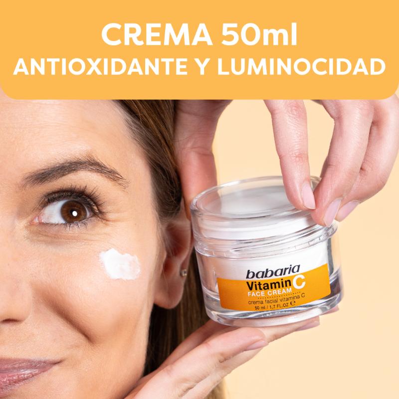Babaria Crema Vitamina C Luminosidad 50ml - Farmacias Arrocha