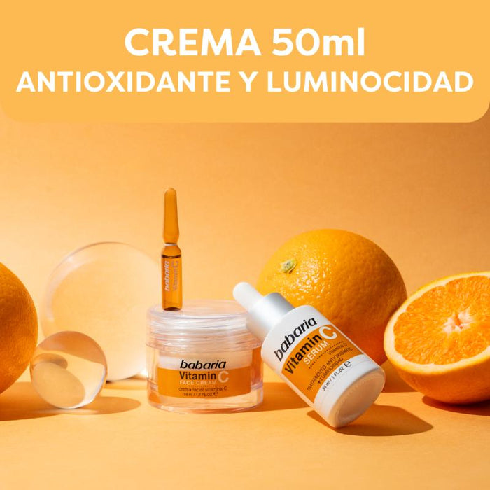 Babaria Crema Vitamina C Luminosidad 50ml