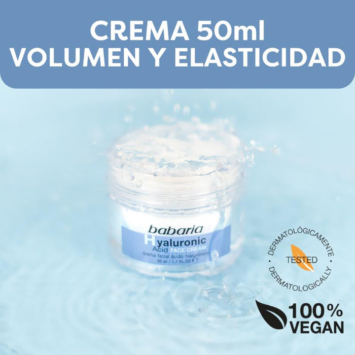 Babaria Crema Ácido Hialurónico Hidratante 50ml