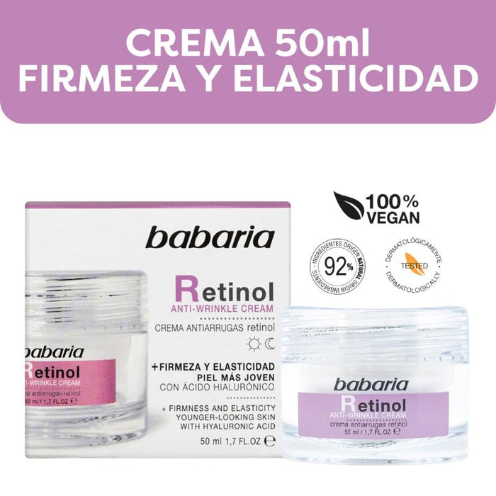 Babaria Crema Retinol Piel más joven 50ml