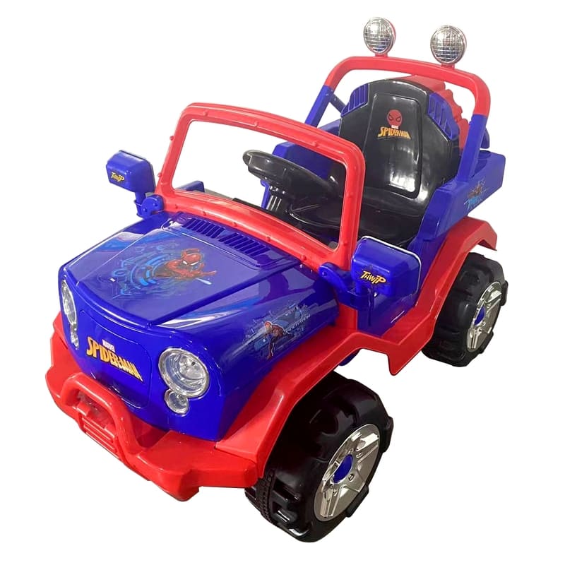 Carro Bateria Licencias Spiderman Jeep 6V - Farmacias Arrocha