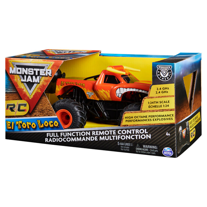 Monster Jam El Toro Loco RC 1:24 - Farmacias Arrocha