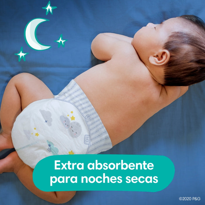 Pañales Pampers Swaddlers Overnight Talla 3, 66 unidades