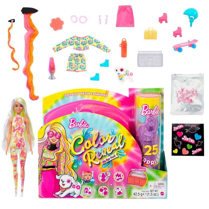 Barbie Color Reveal Set de Regalo Estilos Tie-Dye Surtido - Farmacias Arrocha