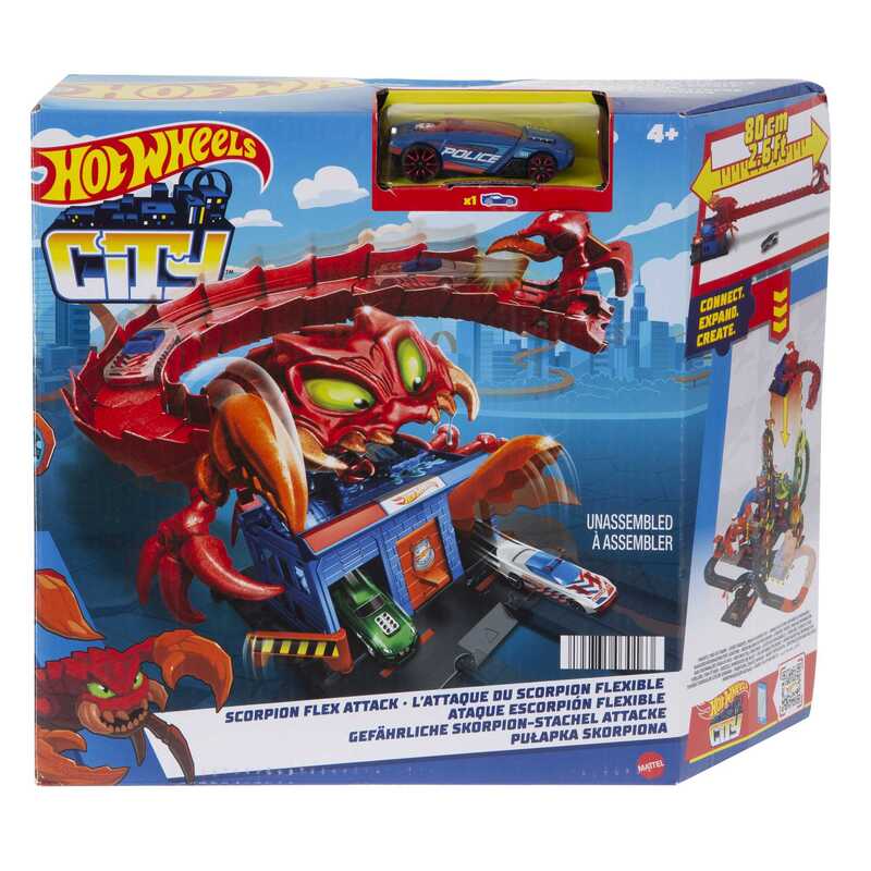 Hot Wheels City Pista De Juguete Némesis Escorpión - Farmacias Arrocha