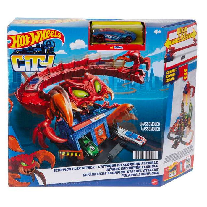 Hot Wheels City Pista De Juguete Némesis Escorpión - Farmacias Arrocha