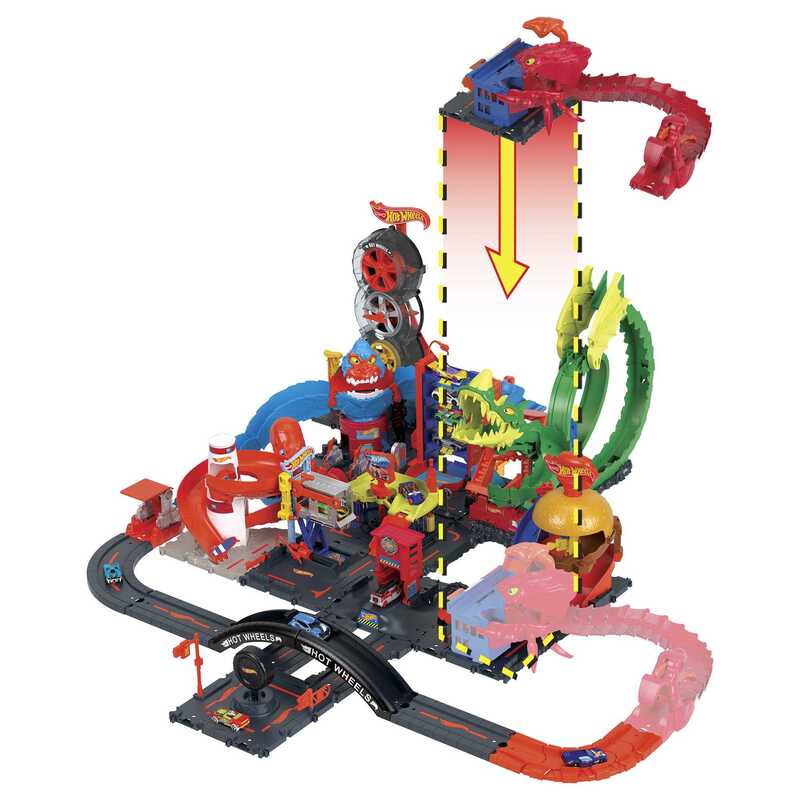 Hot Wheels City Pista De Juguete Némesis Escorpión - Farmacias Arrocha