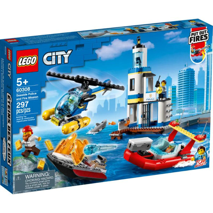 Lego City Policias Y Bomberos Misión En La Costa - Farmacias Arrocha