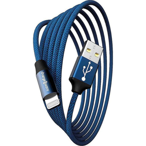 Chargeworx Cable Lightning 6Ft Azul - Farmacias Arrocha
