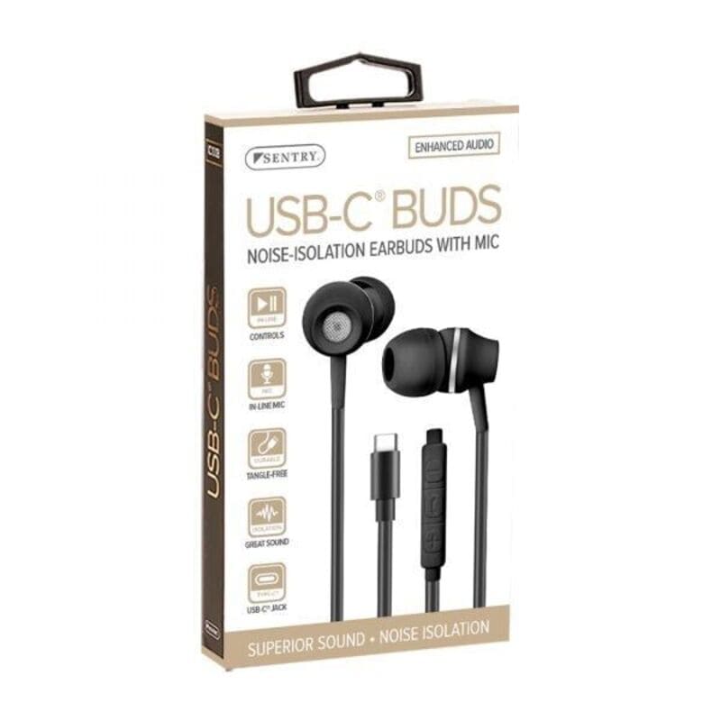 Sentry Audifonos Usb C Con Microfono - Farmacias Arrocha