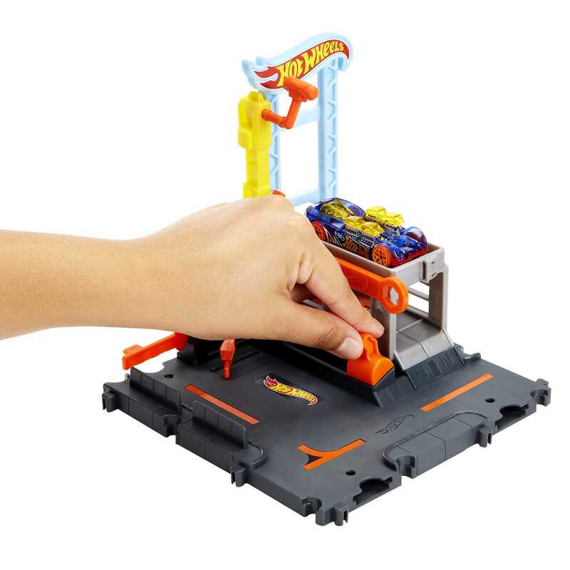 Hot Wheels City Pista De Juguete Taller De Reparaciones - Farmacias Arrocha