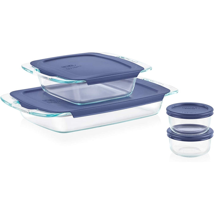 Pyrex Set De Envases Con Tapa 8 Piezas - Farmacias Arrocha