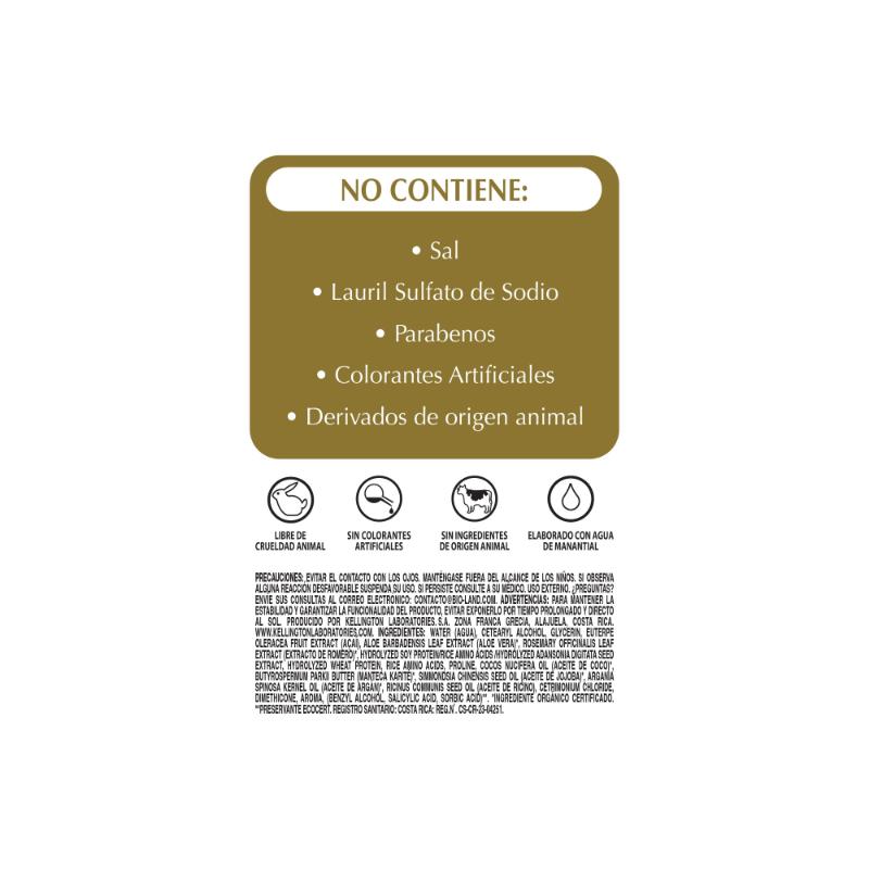 Bioland Acondicionador Control Daño Açai 400Ml - Farmacias Arrocha