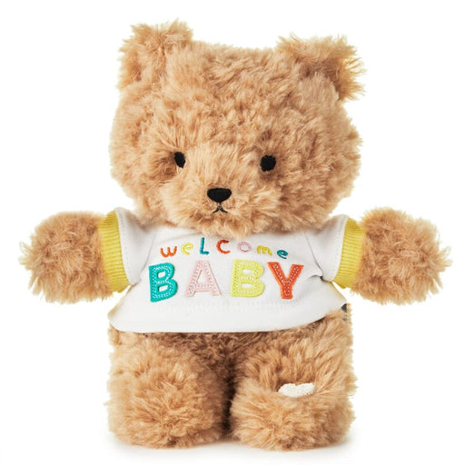 Hallmark Bienvenido bebé grabable oso de peluche animal de peluche, 8.75" - Farmacias Arrocha