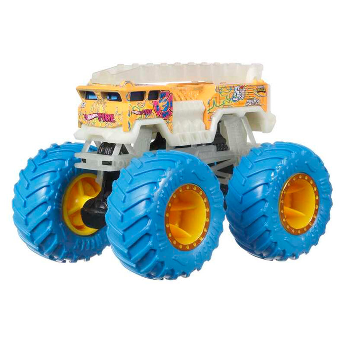 Hot Wheels Monster Trucks Vehículo De Juguete Glow 1:64 - Farmacias Arrocha