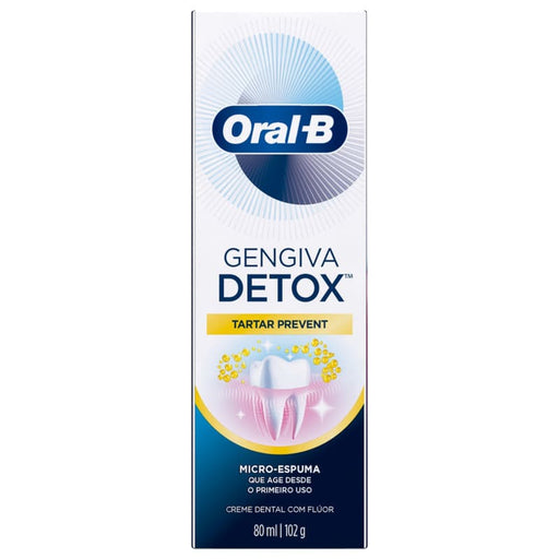 Oral B Detox Tartar Defense 80Ml - Farmacias Arrocha