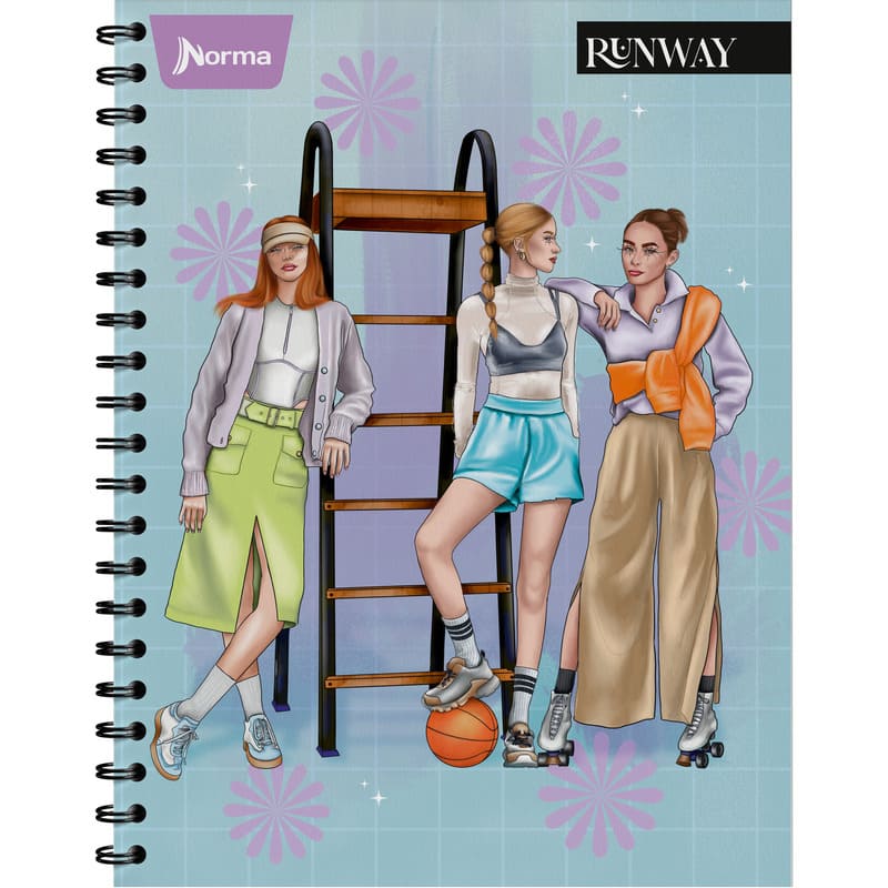 Norma Libreta Doble Espiral Grande RunAway 5 Materials - Farmacias Arrocha