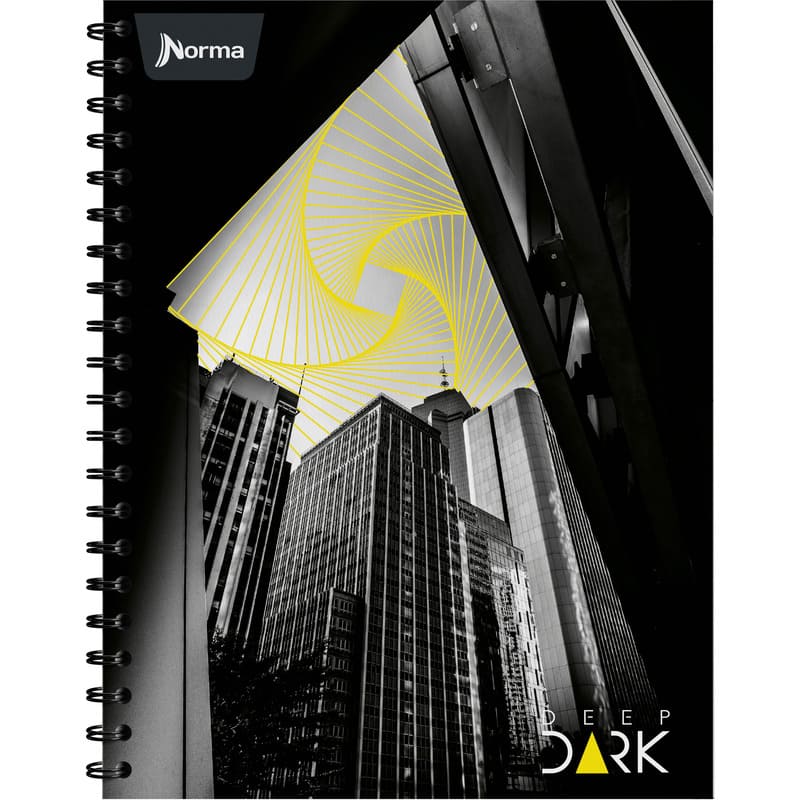 Norma Libreta Doble Espiral Grande Dark 3 Materials - Farmacias Arrocha
