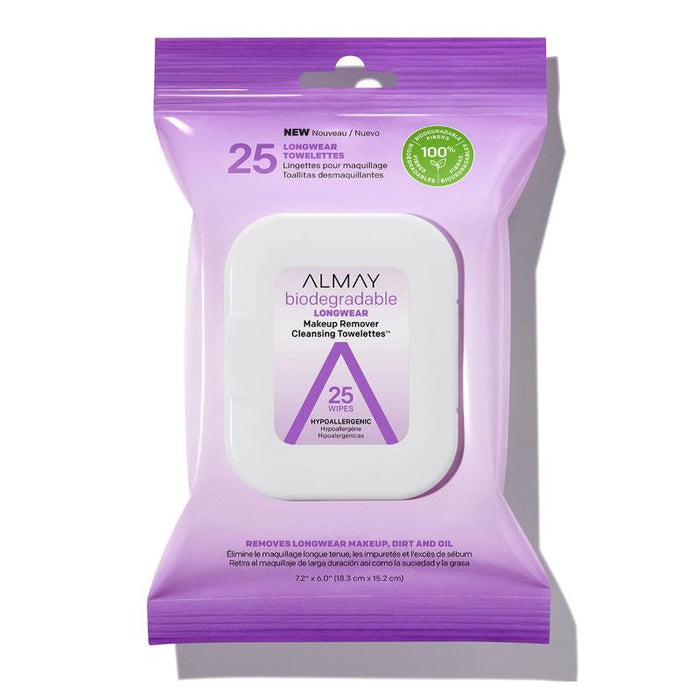 Almay Biod Longwear Mup Remover Towelettes 25C