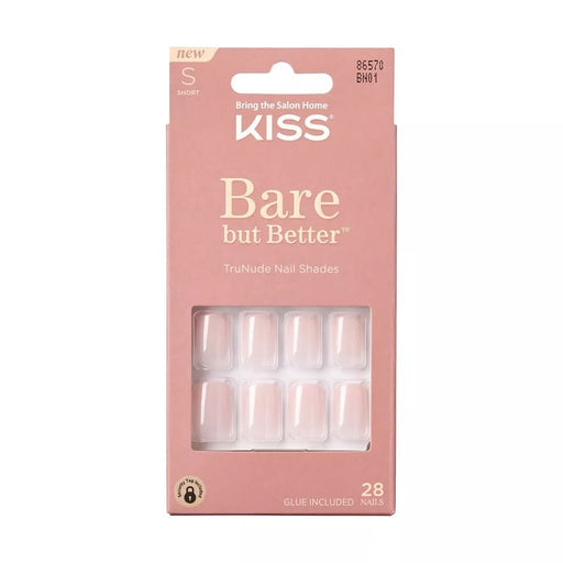 Kiss Bare But B Nails Nudies - Farmacias Arrocha