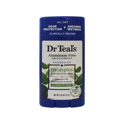 Dr Teals Desodorante De Eucalipto Libre De Aluminio 6.5Oz - Farmacias Arrocha