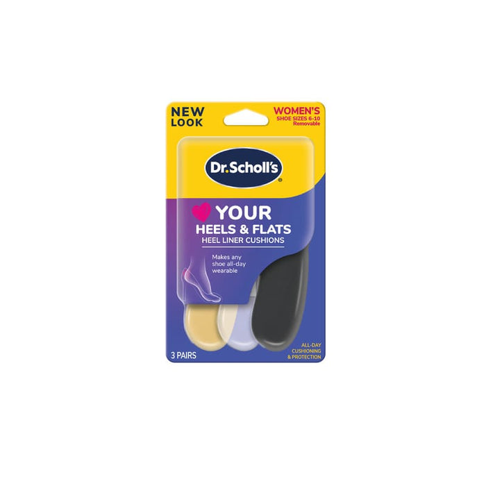 Dr Scholls <3 (Love) Your Heels & Flats Heel Liner Cushions - Farmacias Arrocha